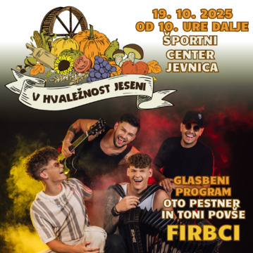 V hvaležnost jeseni in skupina Firbci