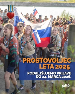 Prostovoljec leta 2025
