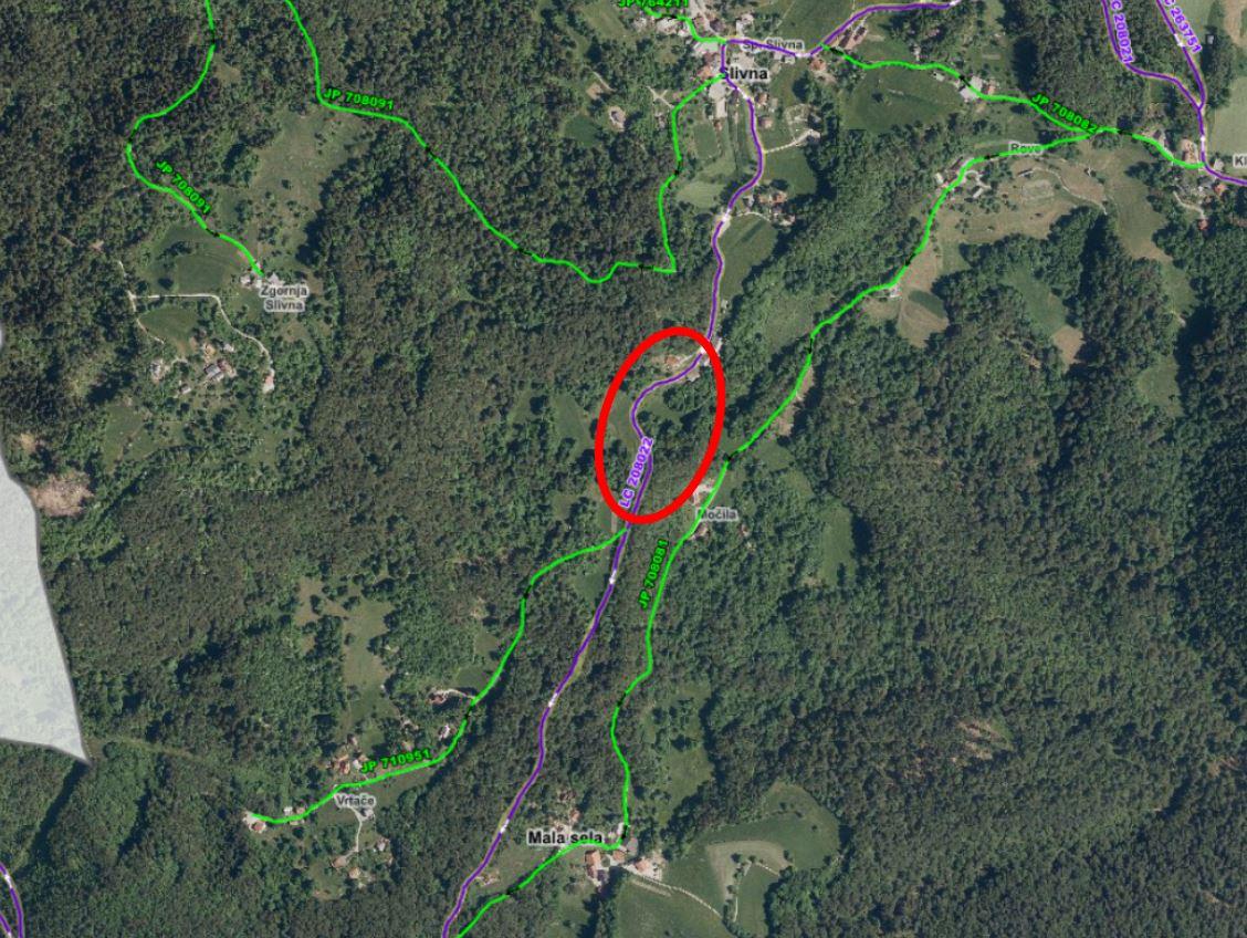 Obvestilo o popolni zapori lokalne ceste Klanec-Sp.Slivna-Geoss-Mala ...