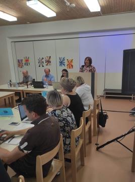 Svetnike je pozdravila tudi predsednica KS Dole pri Litiji