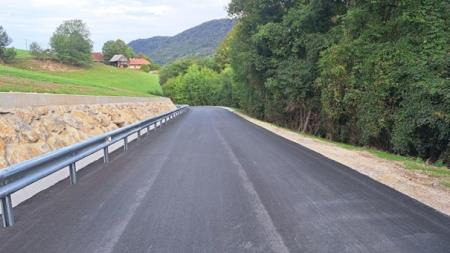 Lokalna cesta Sopota – Polšnik – Pasjek, odsek Tepe – Polšnik