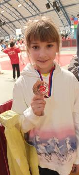 Slika: tekmovalka Lina