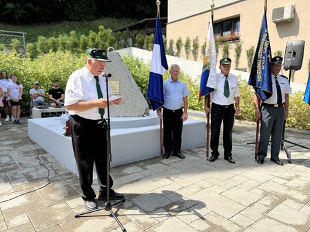 predsednik Območnega združenja veteranov vojne za Slovenijo, Ivan Lovše