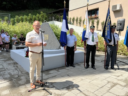 predsednik Združenja za vrednote slovenske osamosvojitve, VSO Litija-Šmartno in podžupan, Boris Doblekar