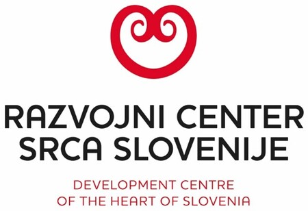 Logotip Razvojnega centra srca Slovenije