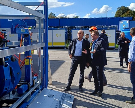 župan na ogledu vozil