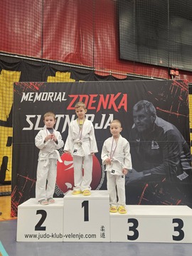 Tekmovalci na stopničkah