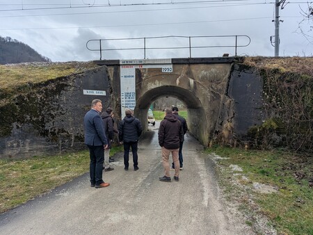 Ogled izvedene protipoplavne rešitve v naselju Sava