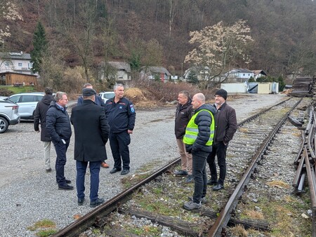 Ogled lokacije nameravane gradnje centra