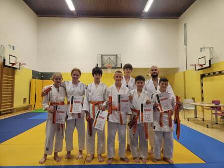 Judoisti Judo kluba Litija uspešno opravili izpite za višje pasove