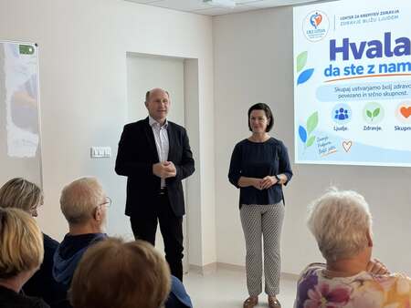 Župan Franci Rokavec pozdravil prostovoljke in prostovoljce